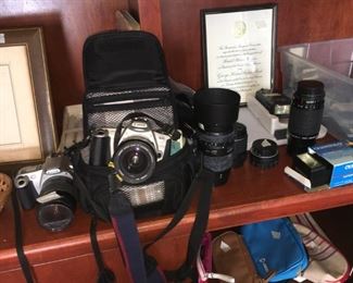 Cameras and lenses