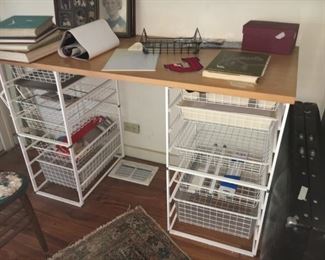 Great storage work desk