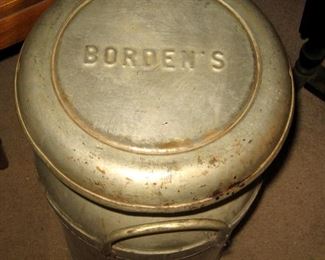 Borden's Milk Can