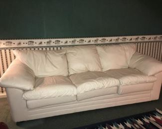 Synthetic Leather Sofa