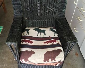 Vintage Wicker Chair