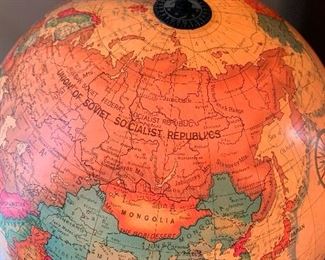 USSR globe