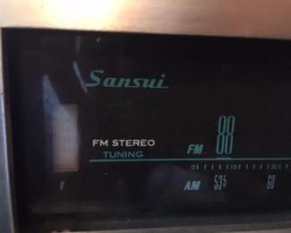 Vintage stereo equipment
