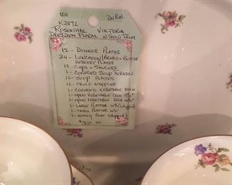 Rosenthal set of china, service for 12