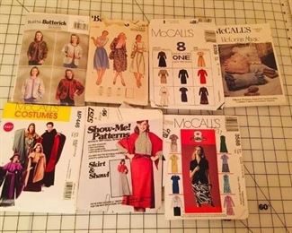 Patterns are mostly 50 cents each..includes costumes...Halloween is coming soon!