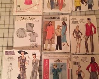 Many brand new unopened sewing patterns includes womens, vintage, folkwear and more! Choose from "the big four" and great new independent pattern makers.