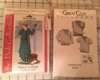 Into folkwear? This vintage style pattern is for you. Also a cute stylish top from one of the independent pattern designers.