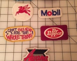 Embroidered patches to sew on to your favorite hat, vest or jacket.