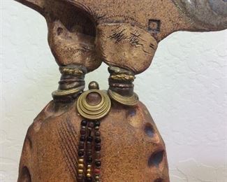 Even the jewelry is amazing on these pieces. The heads turn for whatever angle you would like.