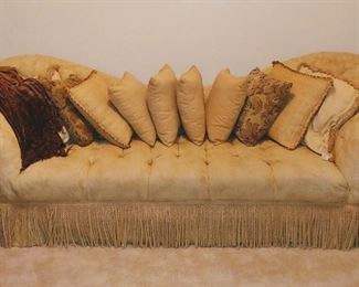 Sofa, gold. 