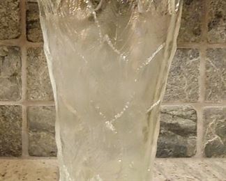 Mikasa crystal vase, New