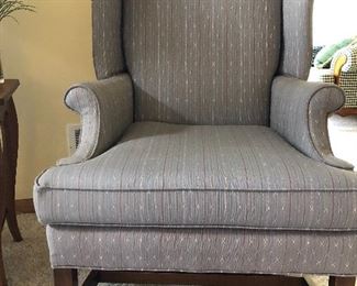 Vintage (50s-60s) Wing Back Chair. Excellent Condition $75