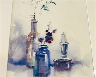 Clay McGaughy  original watercolor  " Shine" 