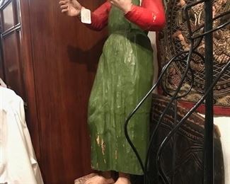 With base 3'  4" tall 