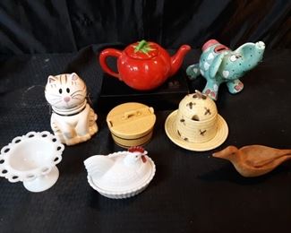 Fun kitchen ceramics
