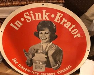 In-Sink-Erator vintage advertising 