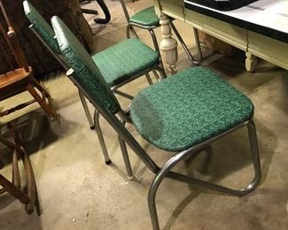 Admiral Chrome - Vintage Kitchen Chairs