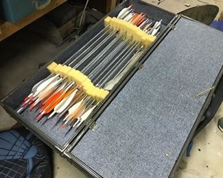 Archery Case with Arrows
