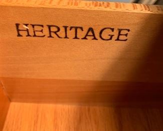 #15		Heritage 3 drawer Chest dovetailed  37x16x29	 $175.00 
