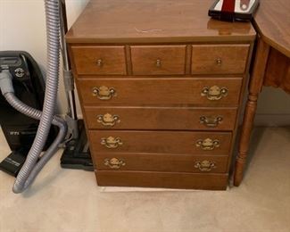 #45		Ethan Allen 3 drawer chest of Short drawers  24x18.5x30	 $75.00 
