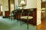 Decorated Console Table and Savannah Regency Chairs