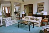 Iron Gate Coffee Table by Wind Rose and Antique Hunting Prints
