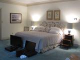Upholstered Headboard and Tempur-Pedic TEMPUR-Ergo Split King Size Bed with Remotes