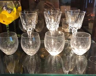 Crystal stemware