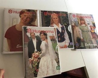 Husgvarna embroidery cards