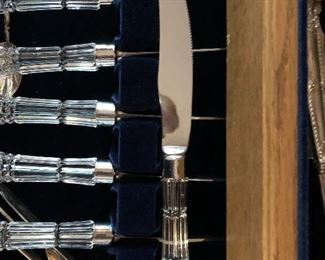 Waterford Crystal steak knives