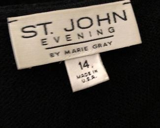 St John Evening by Marie Gray beaded blouse