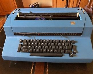 Vintage IMB Selectric II typewriter with cover