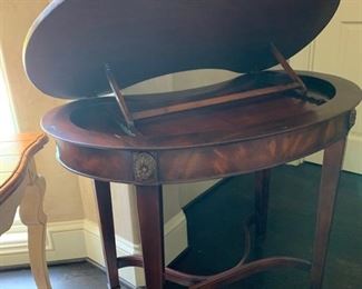 Maitland Smith music/art table that opens 18 X 36 X 30