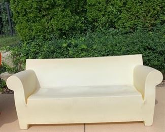 Bubble Club Sofa by Kartell in white