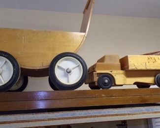 Wooden Buggy, Truck - Shop