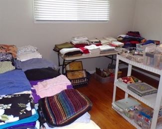 room full of Clothes and other items