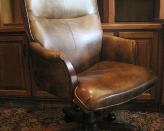 One of two Executive Office Chairs.