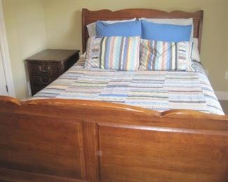 Bedroom Furniture with Bedding.