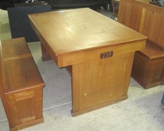 Unique Teak Set "Box 239" from Lloyds of London.