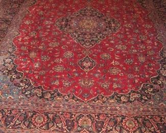 Large Iranian Wool Rug 13' 7" x 10' 6".