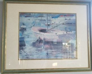 Nice sailboat print