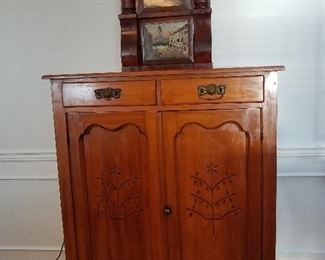 Antique Jelly Cabinet Pine