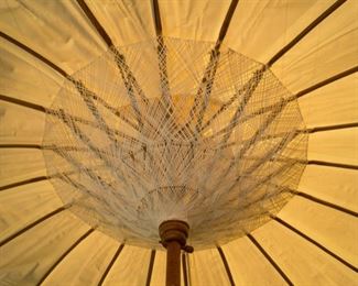 Brand new Balinese patio umbrellas Avail in cream, grey, dark grey. $125ea.