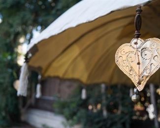 Brand new Balinese patio umbrellas Avail in cream, grey, dark grey. $125ea.