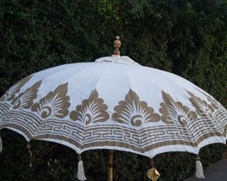 Brand new Balinese patio umbrellas Avail in cream, grey, dark grey. $125ea. 
