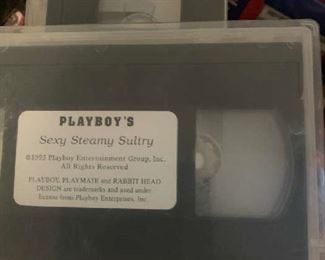 Playboy VHS Movies and Vintage Playboys