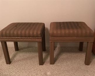 pair of matching stools 