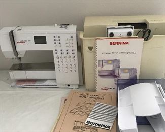 Bernina Virtuosa 160 sewing & embroidery machine _ Much more to come! 