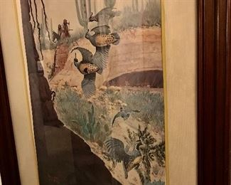 AUSTIN DEUEL SOUTHWEST PICTURE SIGNED