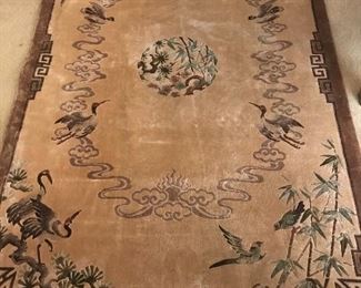NICHOLS DECO CHINESE RUG 6'2" X 4'